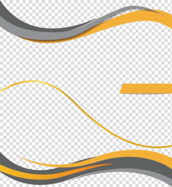 Orange and black frame template, Irregular curve background transparent background PNG clipart