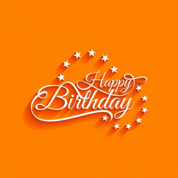 Orange background for birthday Orange background for birthday