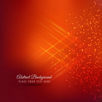 Orange background with glitter Orange background with glitter