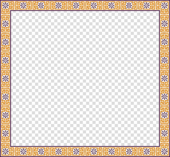 Orange Board game, Orange frame transparent background PNG clipart