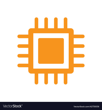 orange chip icon or logo