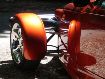 Orange Classic Car Orange Classic Car