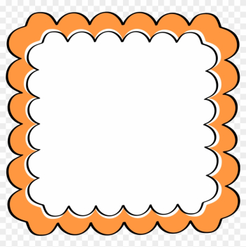 Orange Frame Cliparts Free Download Clip Art Border - Paparazzi Mystery Grab Bag