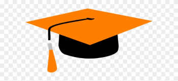 Orange Graduation Cap Clipart - Orange And Black Graduation Cap Orange Graduation Cap Clipart - Orange And Black Graduation Cap