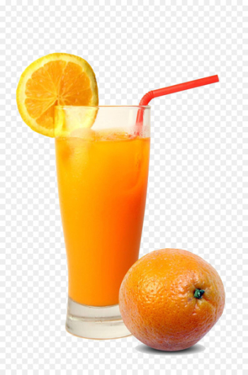 Orange juice Cocktail Smoothie Squash - Glass With Orange Juice PNG 
