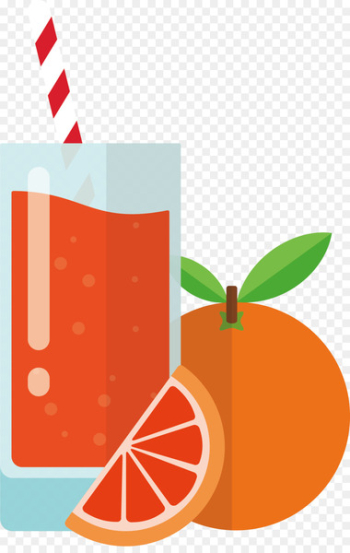 Orange juice Grapefruit juice Pomegranate juice - Orange juice vector 
