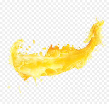 Orange juice Yellow Splash - Splashing the juice Orange juice Yellow Splash - Splashing the juice