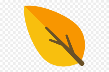 Orange Leaf Illustration Transparent Png - Orange Orange Leaf Illustration Transparent Png - Orange