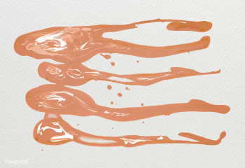 Orange liquid paint | Free stock illustration - 583787 Orange liquid paint | Free stock illustration - 583787