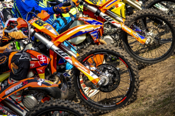 Orange Motocross Bike Orange Motocross Bike