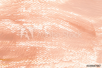 Orange paint on a canvas Orange paint on a canvas