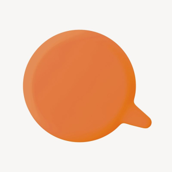 Orange speech bubble, 3D shape | Free Photo - rawpixel Orange speech bubble, 3D shape | Free Photo - rawpixel