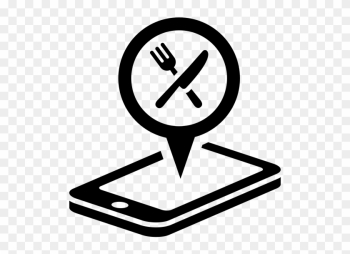 Ordering Food Online/through Apps Key Takeaways • Many - Online Food Ordering Icon