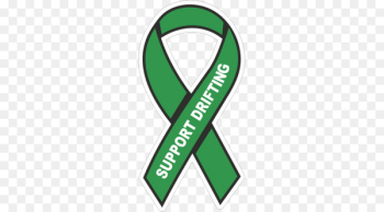 Organ donation Green ribbon Organ transplantation - drift tengoku sticker 