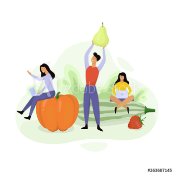 Organic food concept Organic food concept