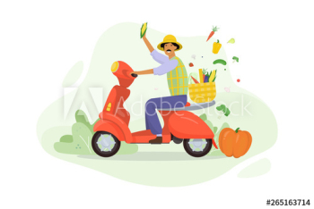 Organic food concept Organic food concept