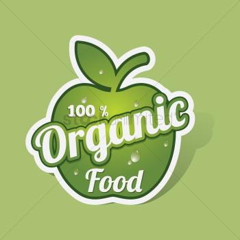 Organic food sticker Organic food sticker