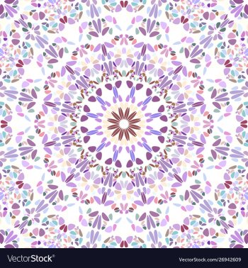 Oriental geometrical colorful gravel mosaic vector image Oriental geometrical colorful gravel mosaic vector image