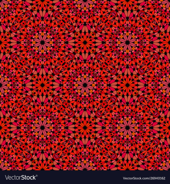 Oriental seamless bohemian abstract gravel petal vector image Oriental seamless bohemian abstract gravel petal vector image
