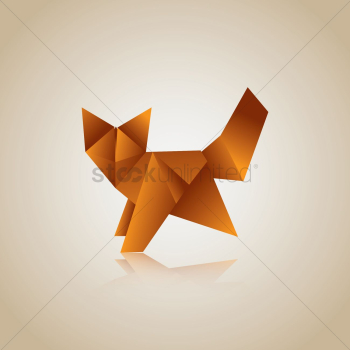 Origami cat Origami cat