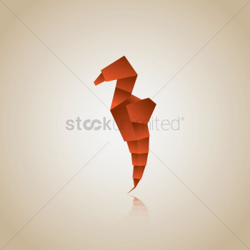 Origami seahorse Origami seahorse