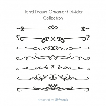 Ornament divider collection Ornament divider collection