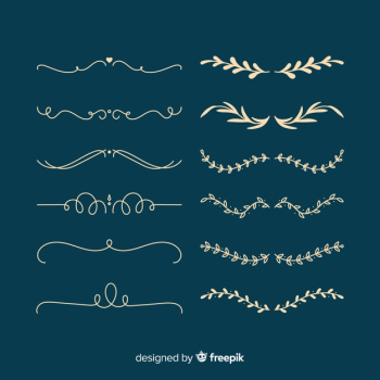 Ornament divider collection Ornament divider collection