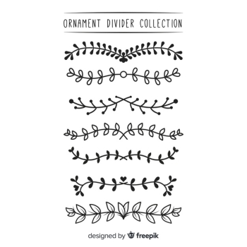 Ornament divider collection Ornament divider collection