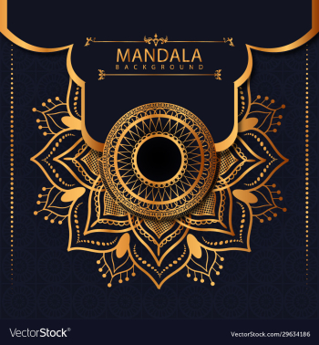 ornament style luxury mandala background