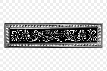 Ornamental border png sticker vintage | Free PNG - rawpixel