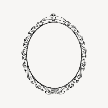 Ornamental frame drawing, vintage illustration | Free Vector Illustration - rawpixel