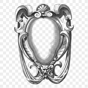 Ornamental frame png sticker, vintage | Free PNG - rawpixel