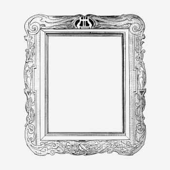 Ornamental frame, vintage decoration illustration. | Free Photo - rawpixel Ornamental frame, vintage decoration illustration. | Free Photo - rawpixel