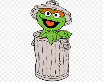 Oscar the Grouch Elmo Big Bird Ernie Bert - Oscar The Grouch Clipart 