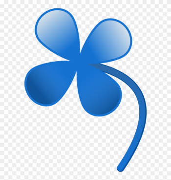 Other Popular Clip Arts - Blue 4 Leaf Clover