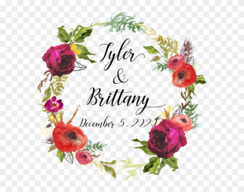 Our Bohemia Design Features Stunning Hand Drawn Flowers - Party Favor Our Bohemia Design Features Stunning Hand Drawn Flowers - Party Favor