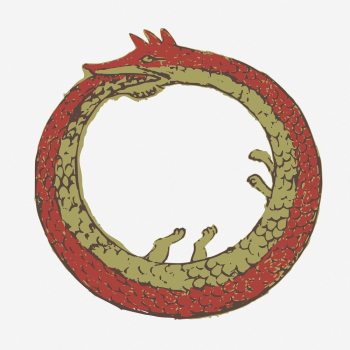 Ouroboros Dog frame hand drawn | Free Photo - rawpixel