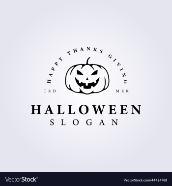 outline silhouette halloween pumpkin logo outline silhouette halloween pumpkin logo