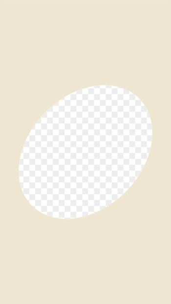 Oval geometric png frame, beige | Free PNG - rawpixel