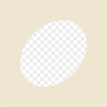 Oval geometric png frame, beige | Free PNG - rawpixel