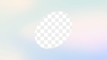 Oval geometric png frame, pastel | Free PNG - rawpixel