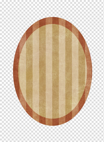Oval Striped Frame, brown oval shape transparent background PNG clipart Oval Striped Frame, brown oval shape transparent background PNG clipart