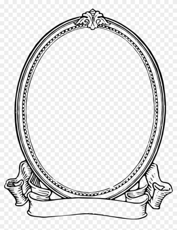 Oval - Vintage Oval Frame Png