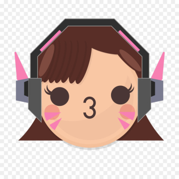 Overwatch Emoji D.Va Pusheen Blizzard Entertainment - breastfeed 