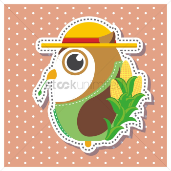 Owl as a farmer Owl as a farmer