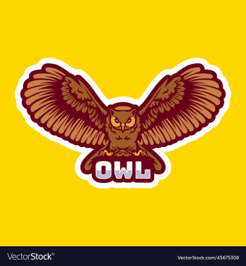 owl bird cartoon character mascot owl bird cartoon character mascot