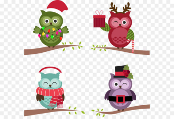 Owl Christmas - Christmas Owl Owl Christmas - Christmas Owl