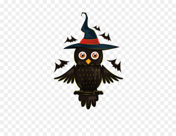 Owl Halloween Jack-o'-lantern Illustration - owl Owl Halloween Jack-o'-lantern Illustration - owl