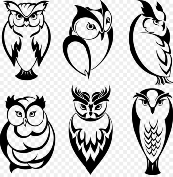 Owl Tattoo Stock illustration Clip art - Tattoo Owl Tattoo Stock illustration Clip art - Tattoo