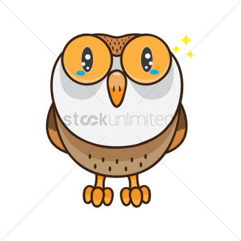 Owl with sparkling eyes Owl with sparkling eyes